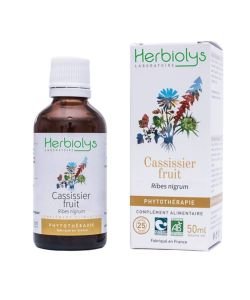 Cassissier fruit - Extrait de plante fraiche 50mL BIO, 50 ml